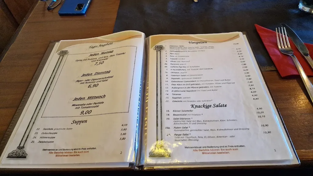 Menu_Restaurant Dionysos_Castrop-Rauxel_image_1