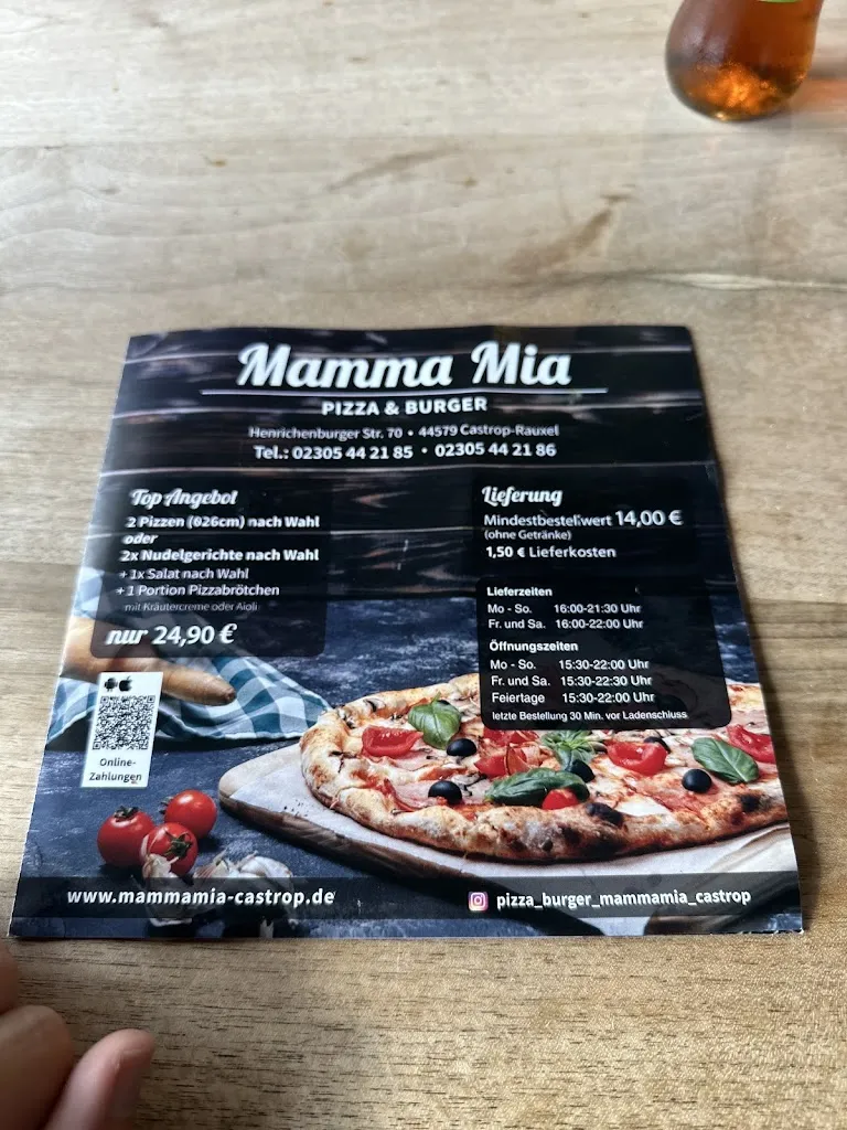 Menu_Mamma Mia | Pizza & Burger Castrop-Rauxel_Castrop-Rauxel_image_2