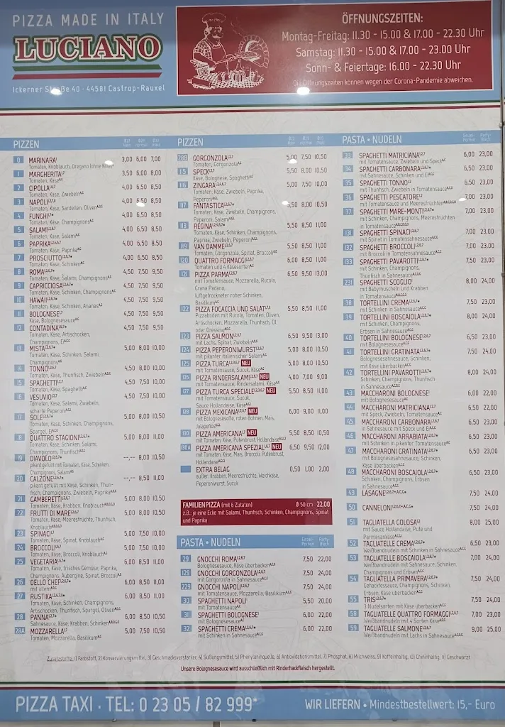 Menu_Pizzeria Luciano_Castrop-Rauxel_image_1