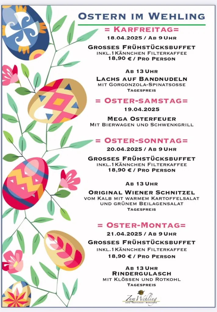Menu_Restaurant und Cafe Zum Wehling_Datteln_image_1