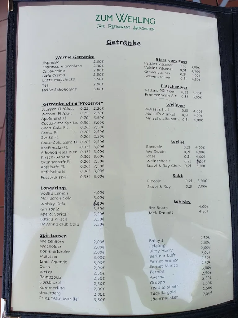 Menu_Restaurant und Cafe Zum Wehling_Datteln_image_3