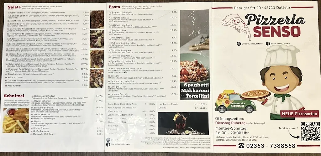 Menu_Pizzeria & Bistro Senso_Datteln_image_2
