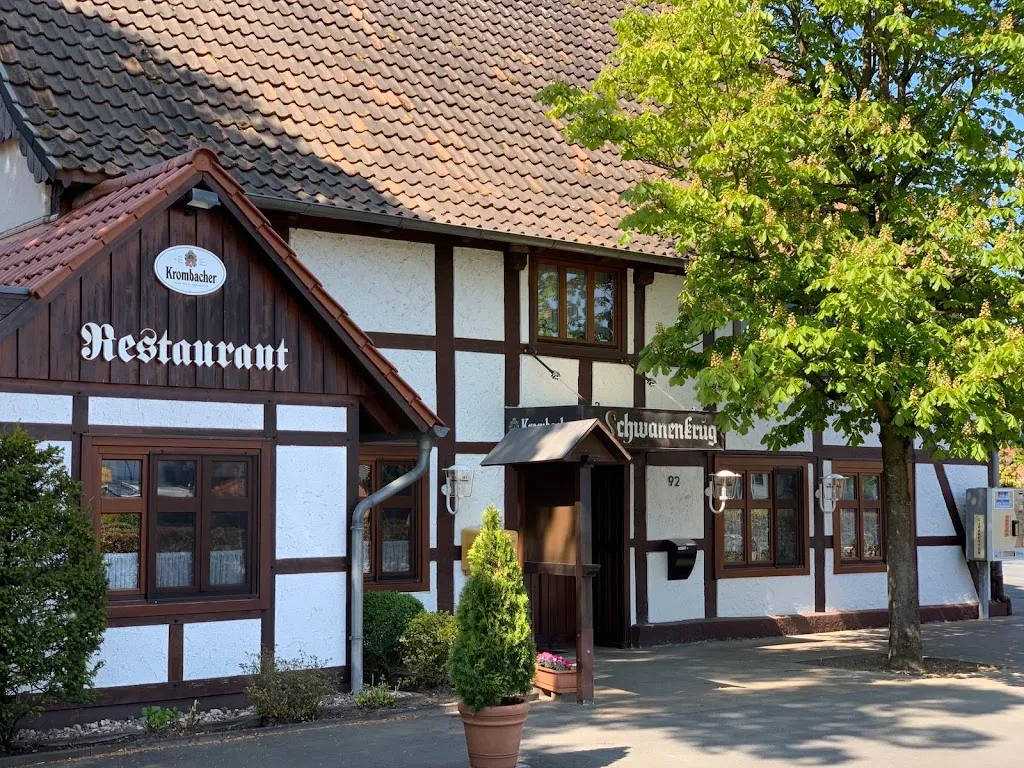 Zum Schwanenkrug ristorante a Delbrück