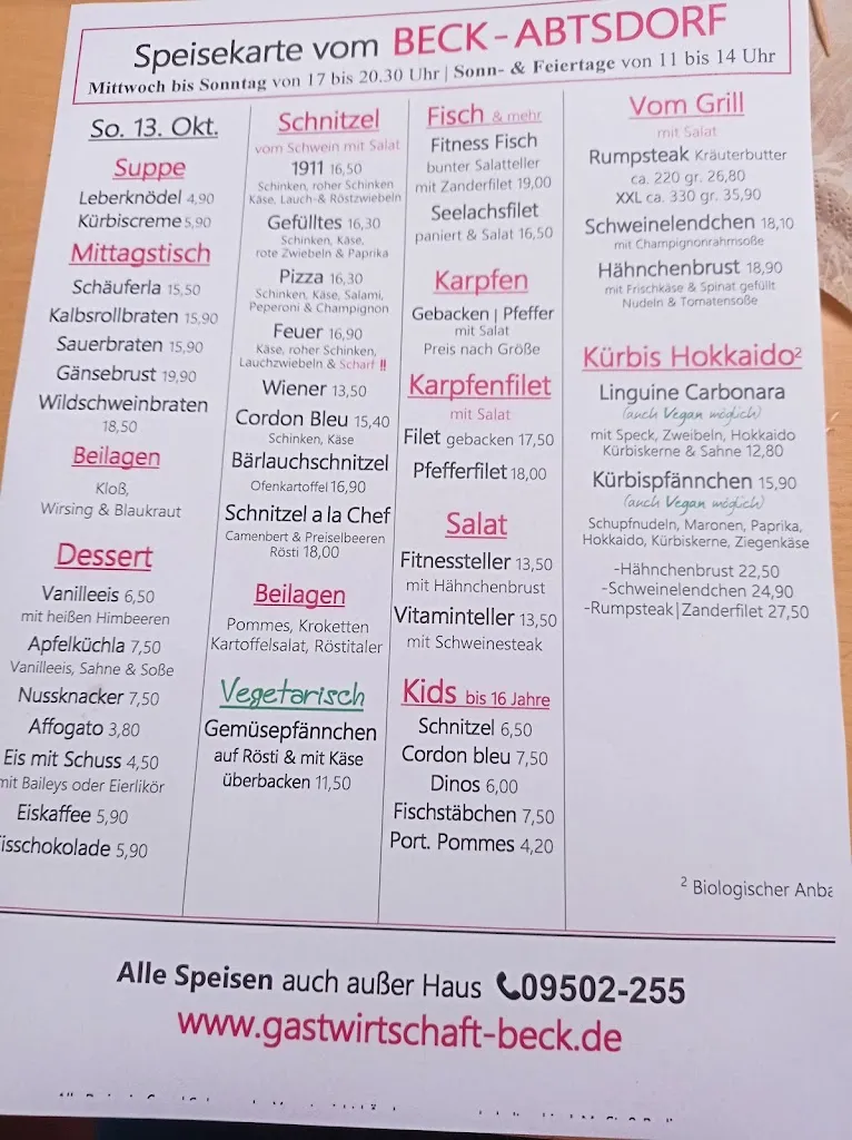 Menu_Gastwirtschaft BECK | Abtsdorf_Frensdorf_image_2