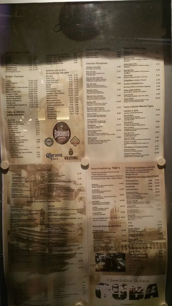 Menu_Latino Cubana_Köln_immagine_4