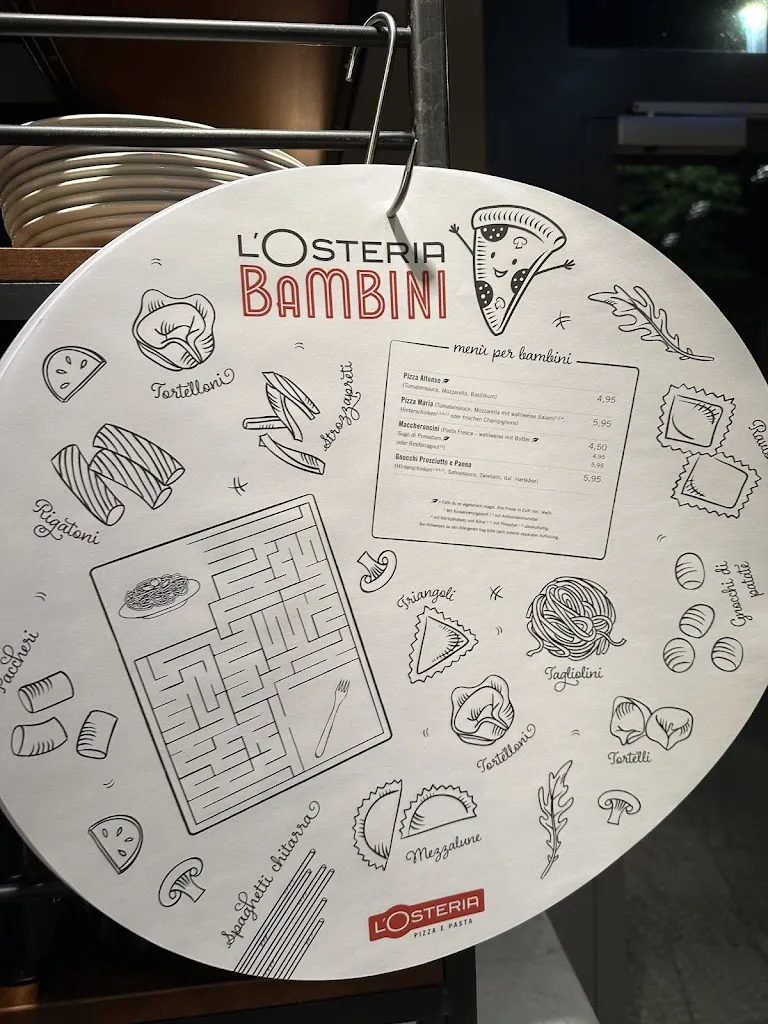 Menu_L'Osteria Cologne Deutz_Köln_image_1