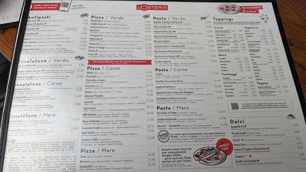 Menu_L'Osteria Cologne Deutz_Köln_image_4