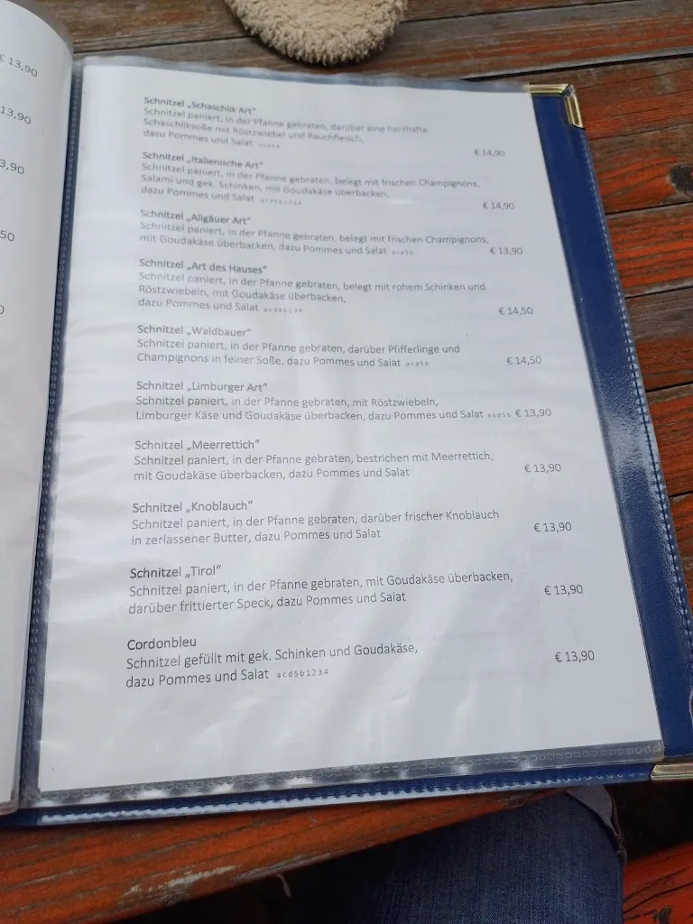 Menu_Gasthaus Bittel_Frensdorf_immagine_2
