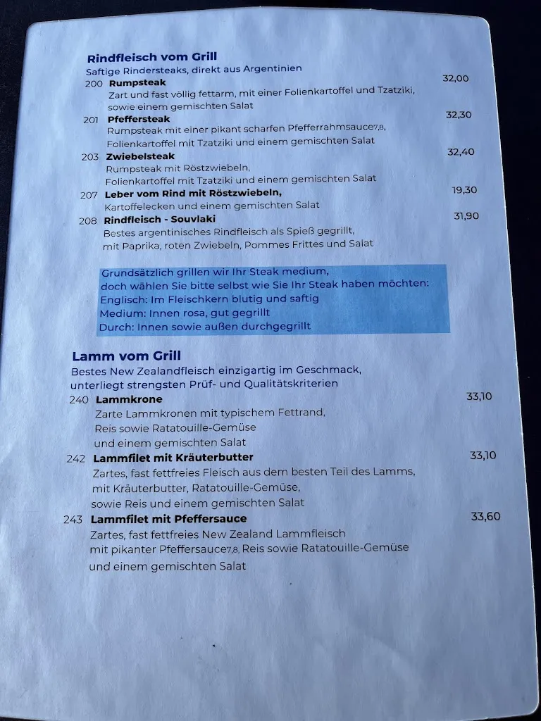 Menu_Restaurant Oasis_Köln_image_2