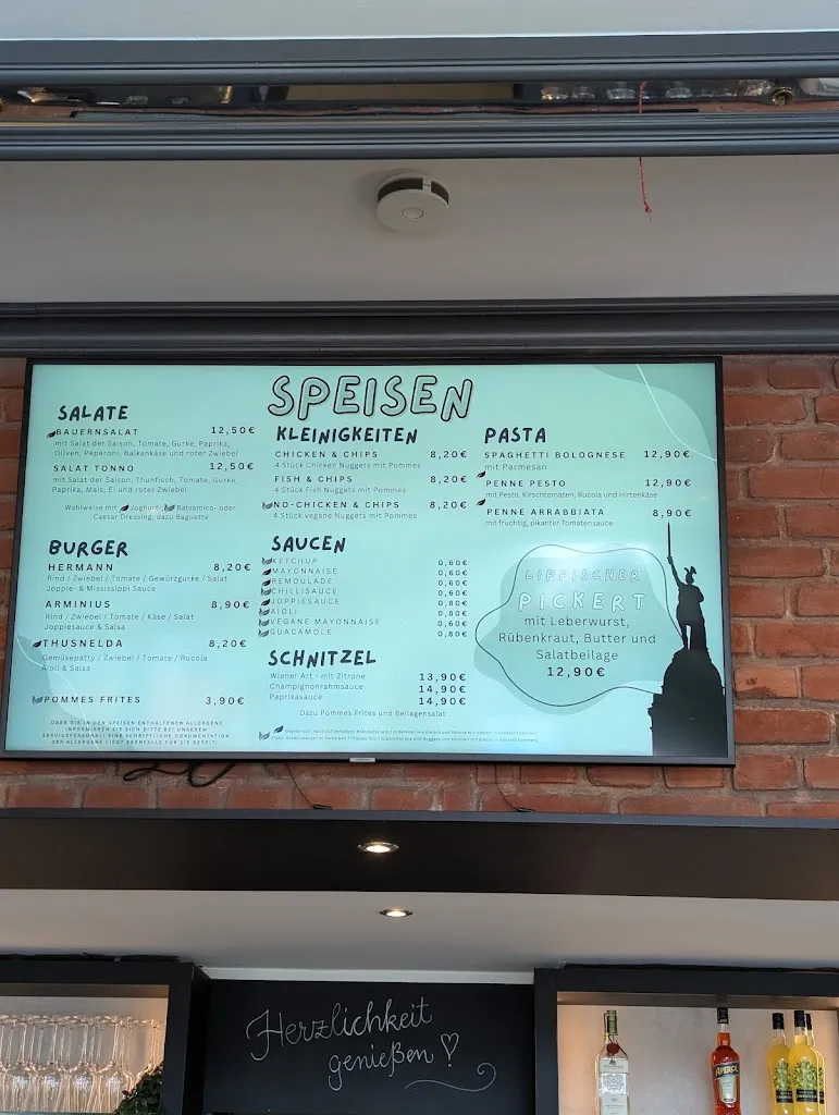 Menu_Gastronomie am Hermannsdenkmal_Detmold_immagine_2