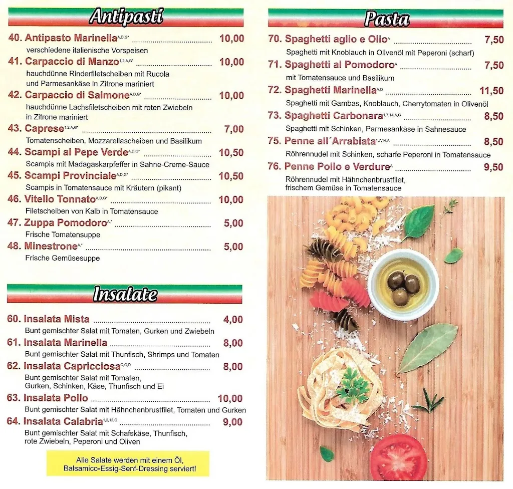Menu_Marinella Ristorante - Pizzeria_Dinslaken_image_3