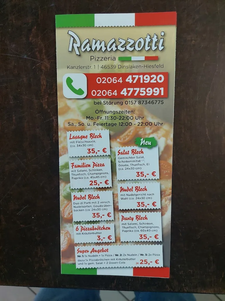 Menu_Pizzeria Ramazotti_Dinslaken_image_1