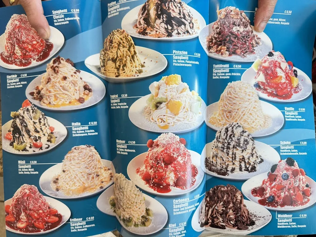 Menu_Davide und Vania Gavaz Eiscafé de Rocco_Dinslaken_immagine_1