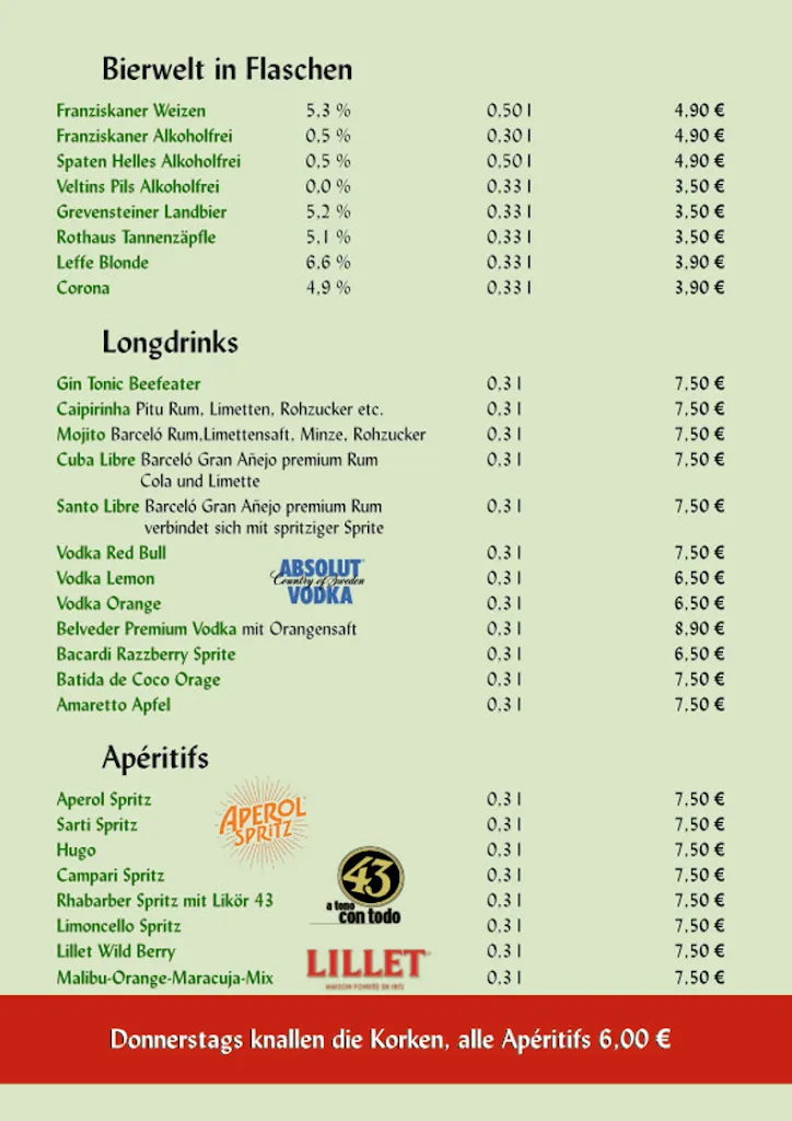 Menu_Ratskeller Das Brauhaus für Dormagen_Dormagen_image_1