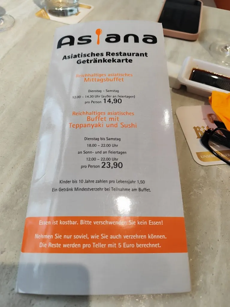 Menu_Asiana Dormagen_Dormagen_immagine_2