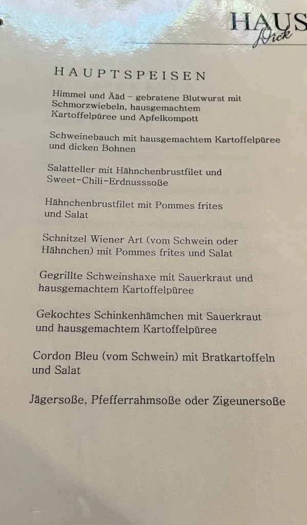 Menü_Gaststätte Haus Dick_Dormagen_Bild_3