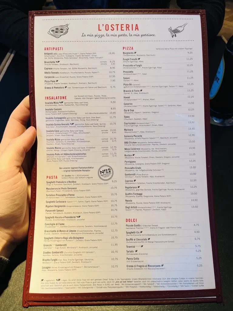 Menu_L'Osteria Dormagen_Dormagen_image_2