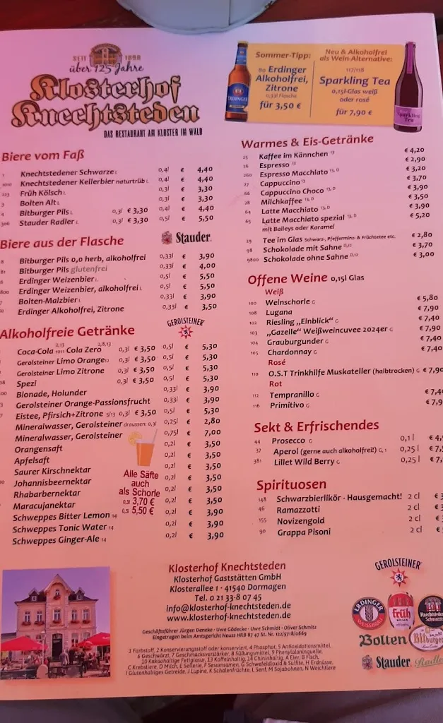 Menu_Klosterhof Knechtsteden_Dormagen_image_1