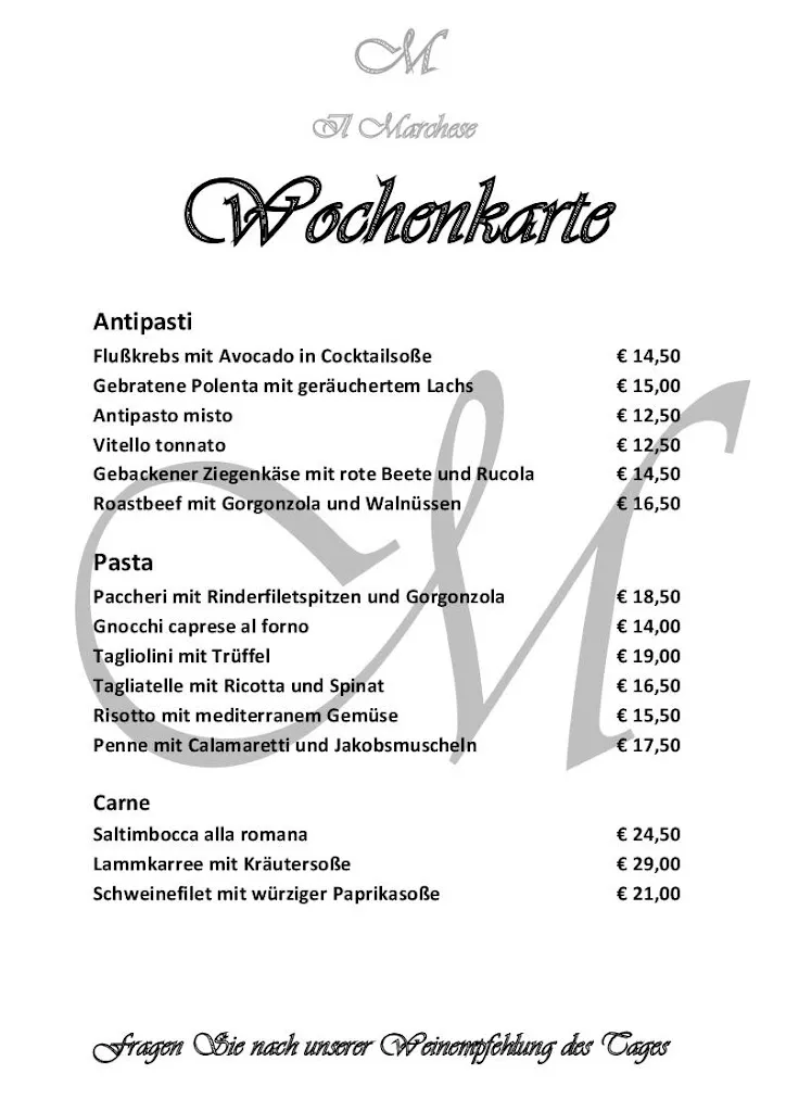Restaurant IL Marchese_Dormagen_menu_image_1
