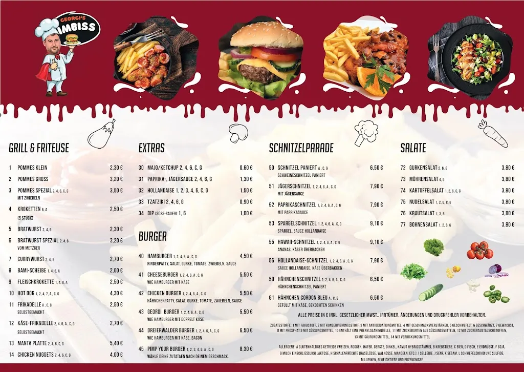 Menu_Georgi's Imbiss_Hörstel_immagine_1