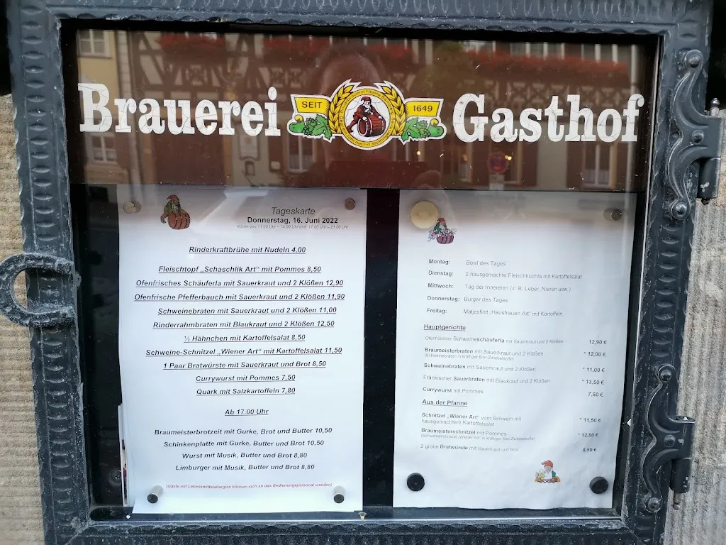 Menu_Fässla Brewery_Bamberg_image_1