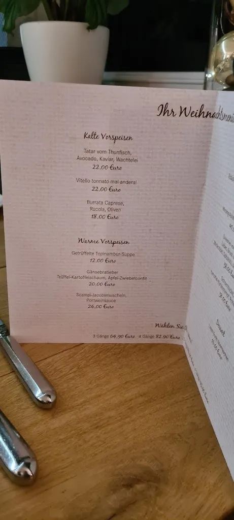 Menu_Restaurant Zum Blauen See - Thomas Püttmann_Dorsten_image_4