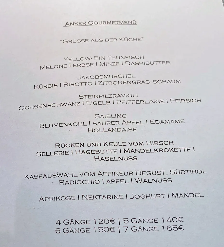 Menu_Restaurant Goldener Anker - Björn Freitag_Dorsten_immagine_2