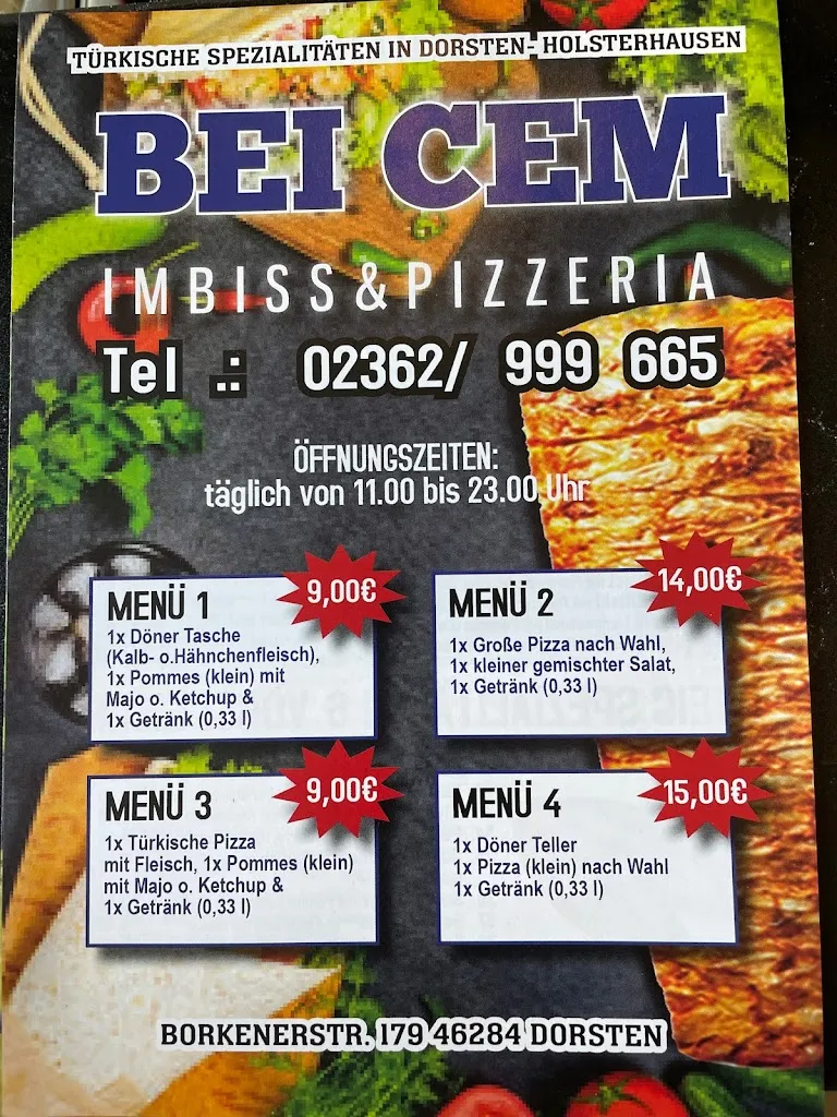 Menu_Bei Cem Dorsten_Dorsten_immagine_1
