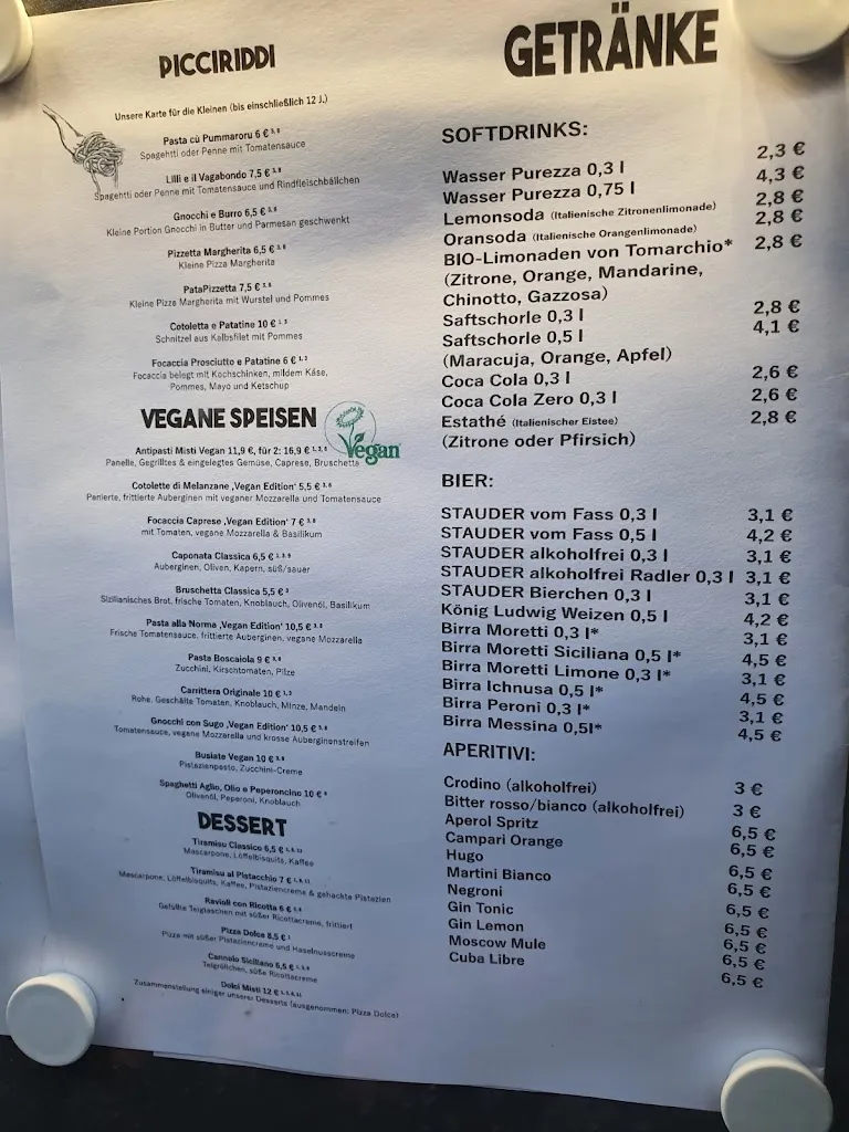 Menu_Die Sizilianer | Sizilianische Spezialitäten_Dorsten_immagine_1