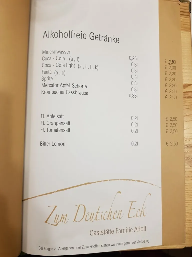 Menu_Adolf GmbH Hotel Adolf_Dorsten_image_2