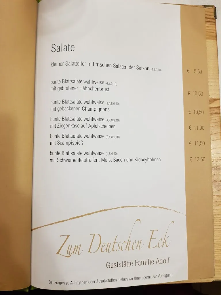 Menu_Adolf GmbH Hotel Adolf_Dorsten_image_4