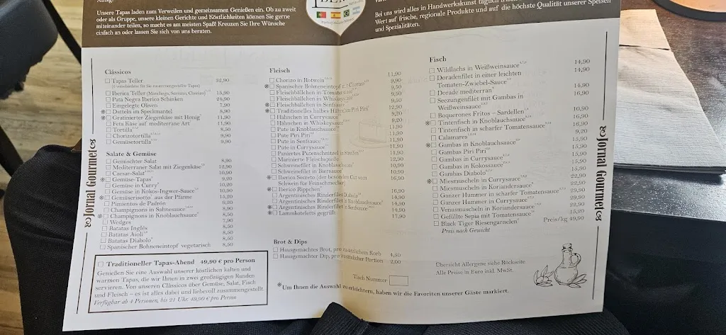 Menu_Restaurant Casa Iberica_Dortmund_image_4