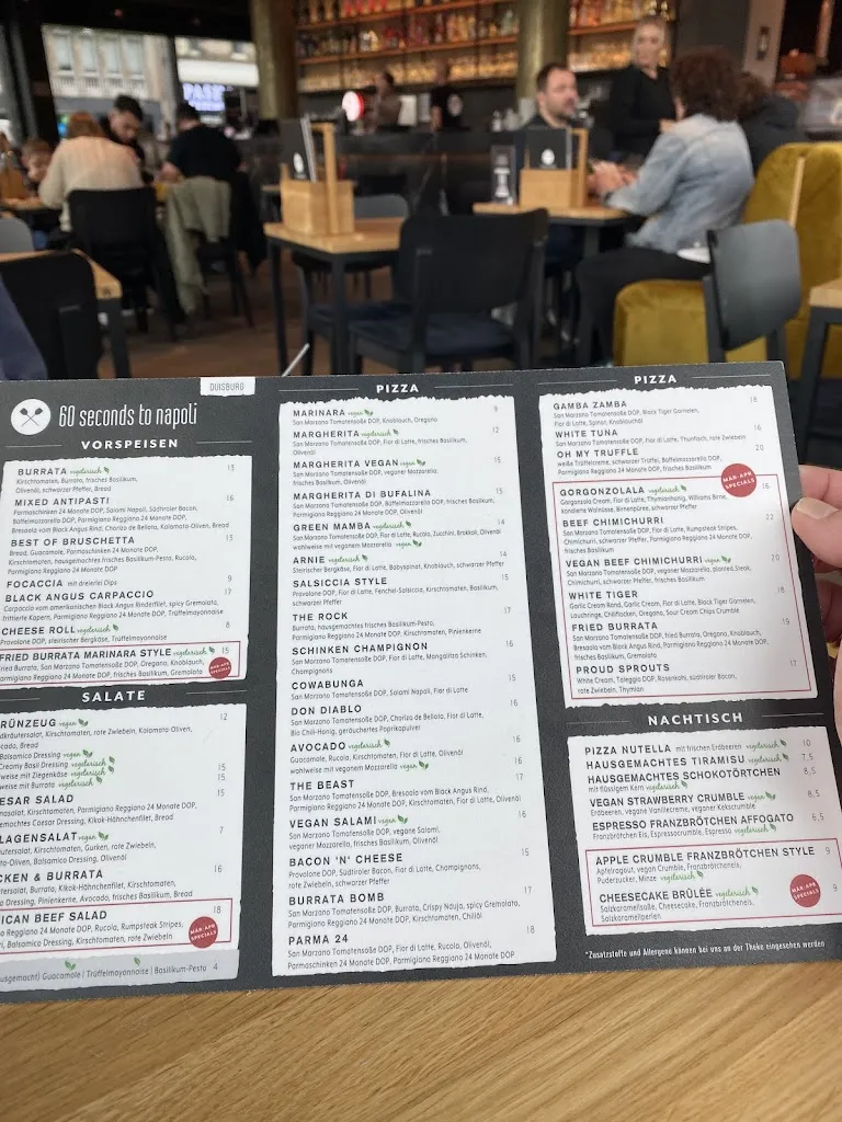 Menu_60 seconds to napoli_Duisburg_image_3