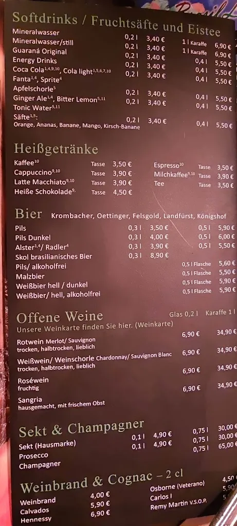 Menu_Brasil Live Rodizio Restaurant_Duisburg_image_1