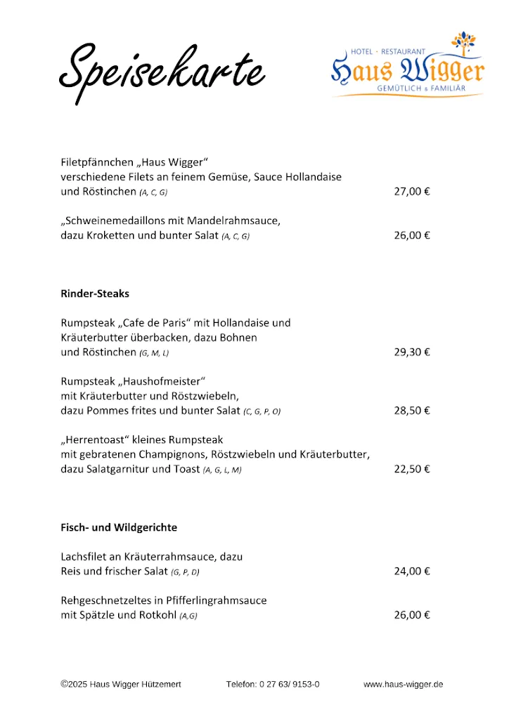 Menu_Hotel Restaurant 