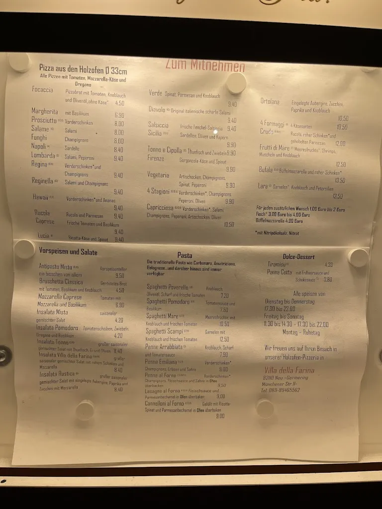 Menu_Villa della Farina Holzofenpizza_Germering_image_3