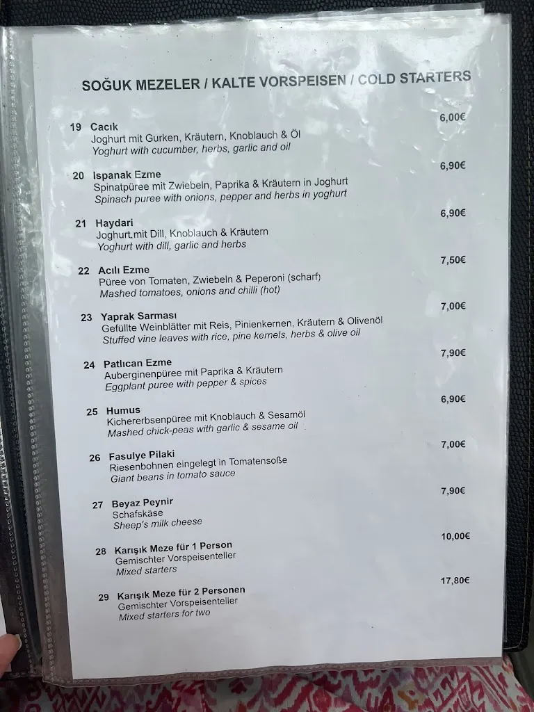 Menu_Restaurant Antalya_Düsseldorf_immagine_1