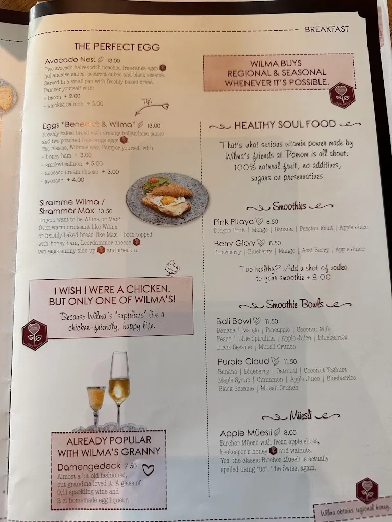 Menu_Wilma Wunder Düsseldorf_Düsseldorf_image_2