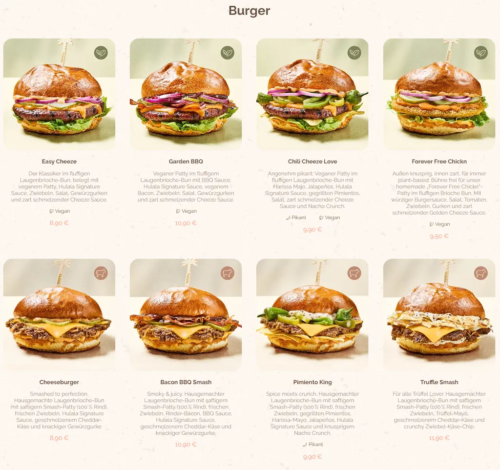 Menu_Hulala – Pretty Burger & Drinks_Düsseldorf_image_1