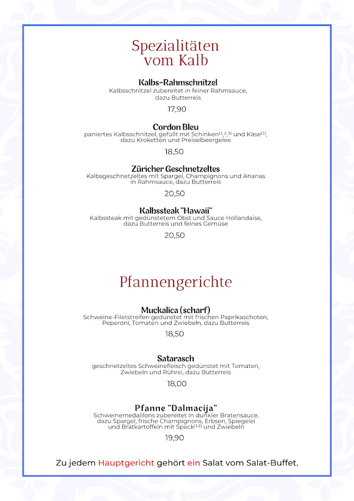 Menu_Dalmacija Restaurant_Düren_image_3