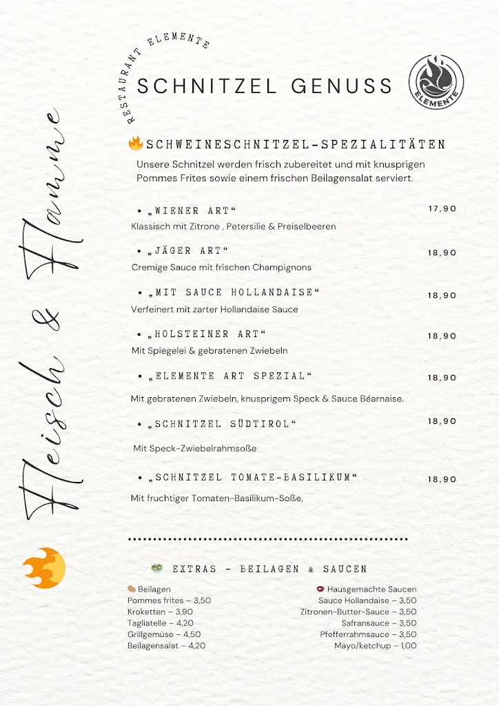 Menu_Restaurant ELEMENTE Düren_Düren_image_3