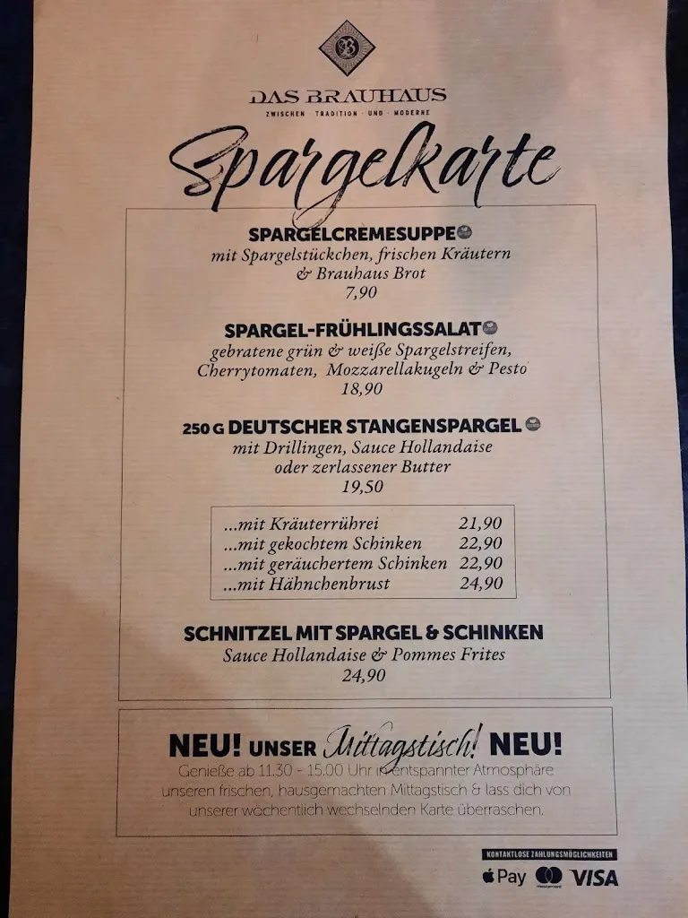 Menu_Das Brauhaus_Düren_immagine_2