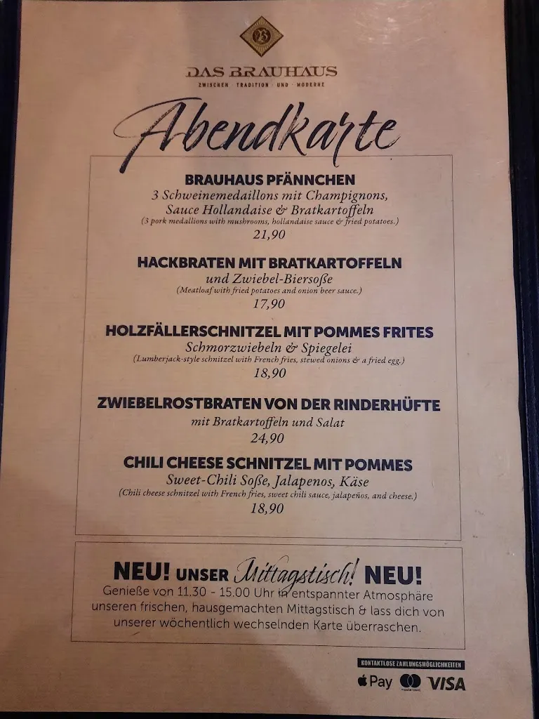 Menu_Das Brauhaus_Düren_immagine_4