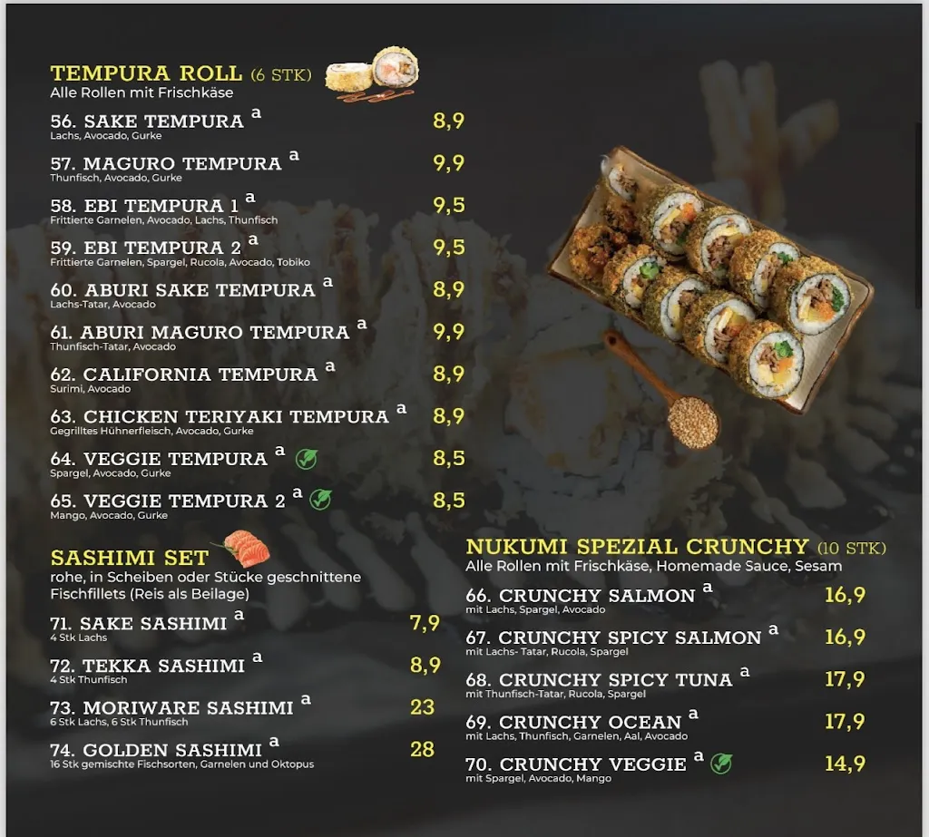 Menu_Nukumi Restaurant_Düren_image_3