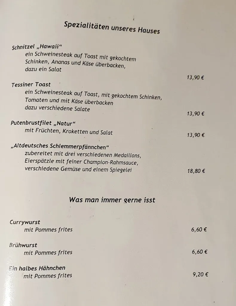 Menu_Restaurant Feron_Düren_immagine_4