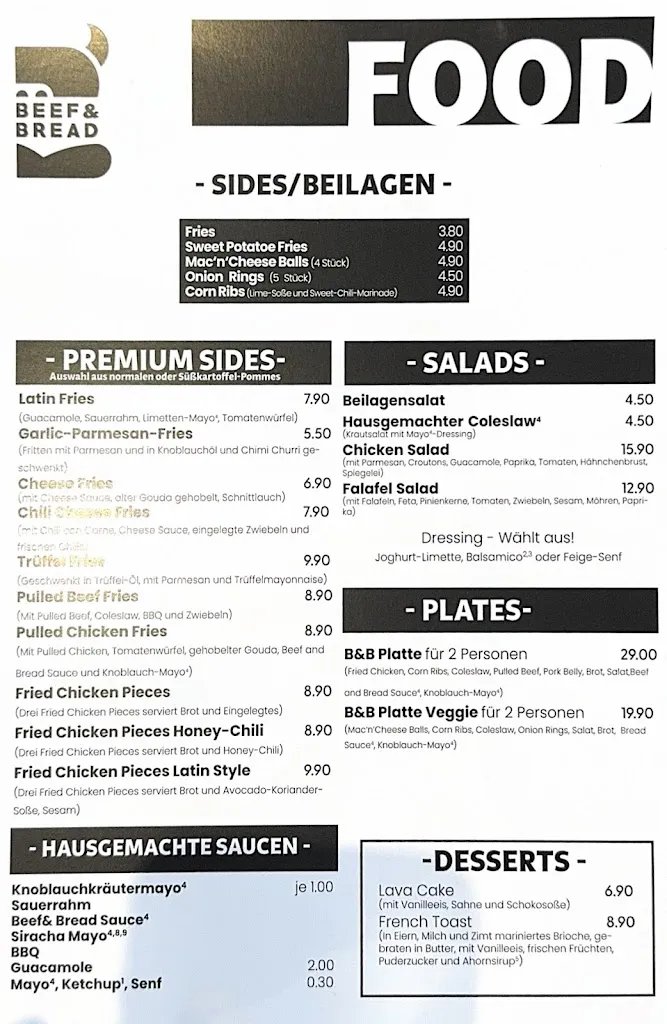 Menu_Beef & Bread Düren_Düren_image_2