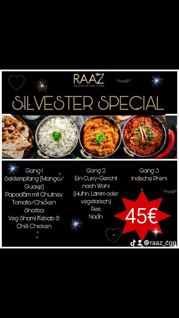 Menu_Raaz Indisches Restaurant_Köln_image_2