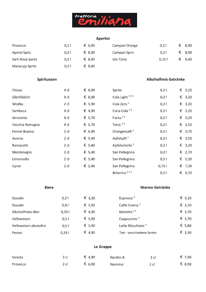 Menu_Trattoria Emiliana - Düsseldorf (Pempelfort)_Düsseldorf_image_1