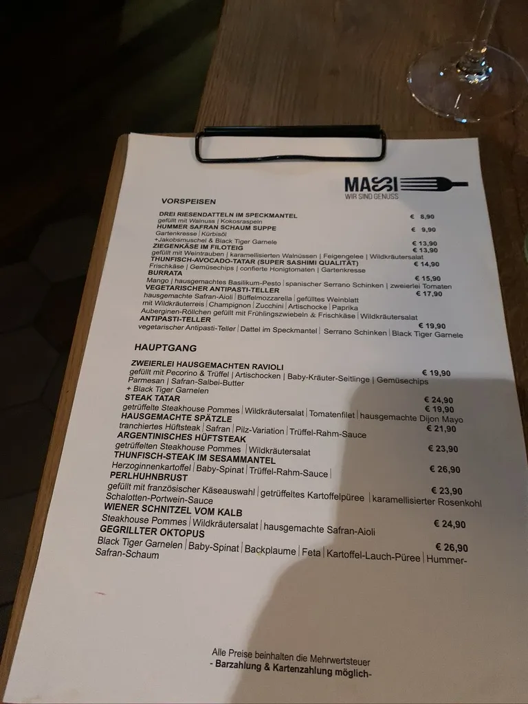 Menu_Massi Bar & Restaurant - Düsseldorf_Düsseldorf_image_3