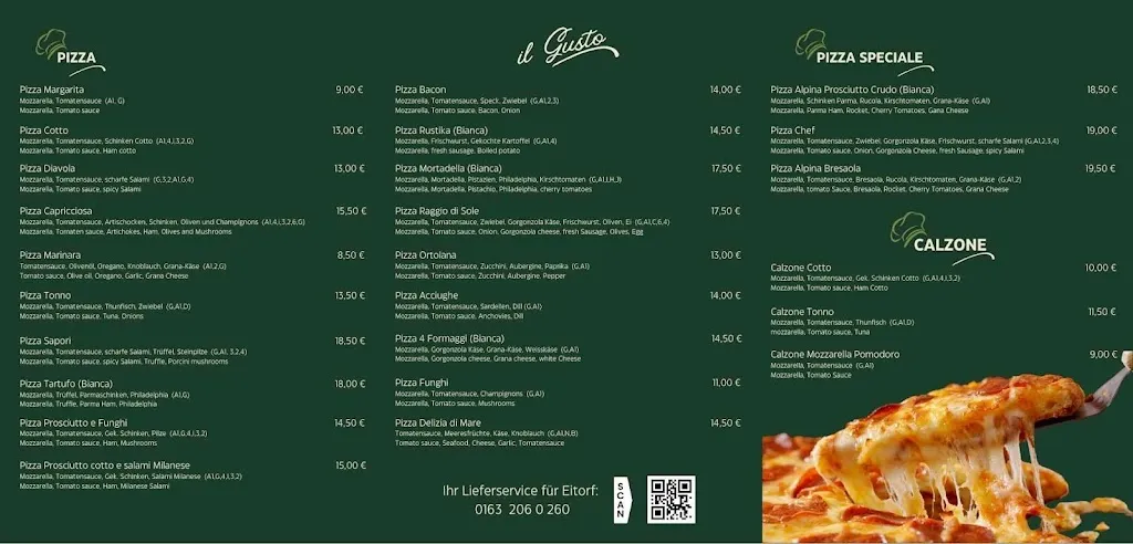 Menu_Il Gusto Restaurant_Eitorf_immagine_1